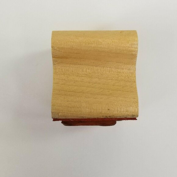 Unmarked Wood Rubber Stamps Thanksgiving Pilgrim Bear Easter Bunny Rabbit Set - Picture 3 of 9